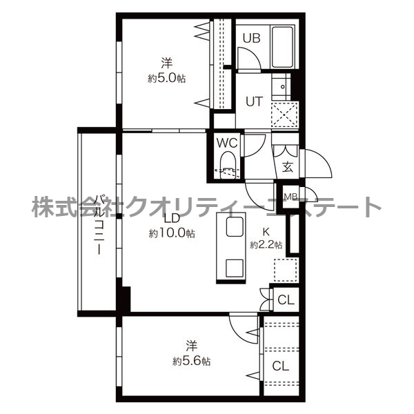 グレン山鼻の間取り