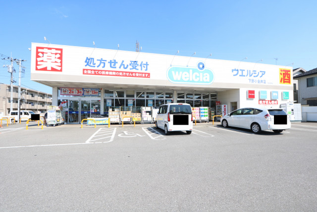 ドラックストア　ウエルシア下野小金井店（ドラッグストア）まで1200m