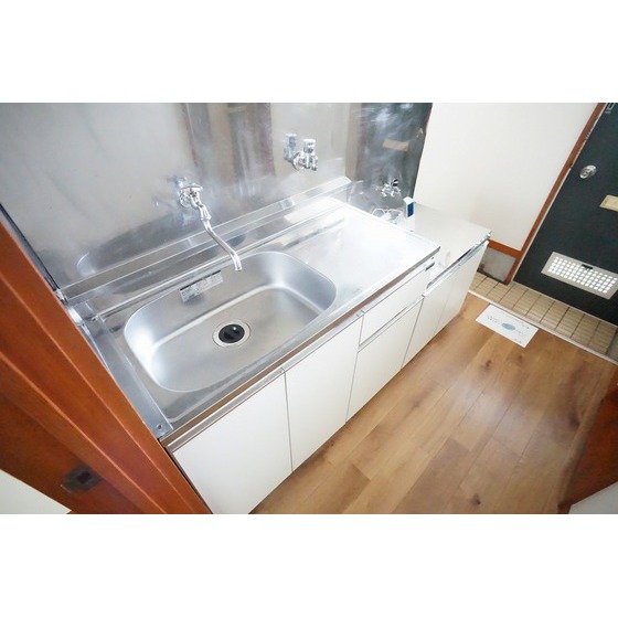 キッチン　ガスコンロ設置可能キッチン