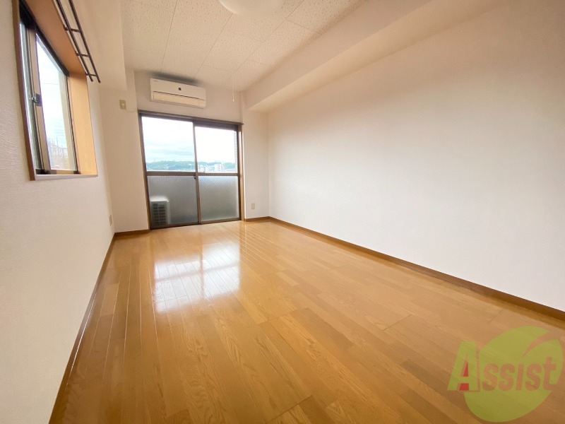 居室・リビング　こちらは洋室になります。奥行きのあるお部屋になっています。