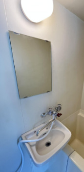 洗面設備　コンパクトで使いやすい洗面所