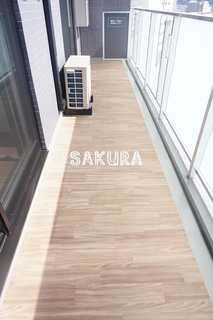 バルコニー　暖かな日差しのふりそそぐバルコニー♪