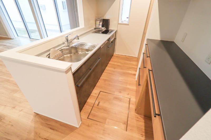 キッチン　図面と現状に相違がある場合には現状を優先