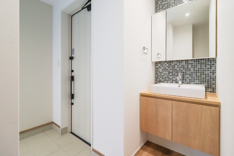 洗面設備　図面と現状に相違がある場合には現状を優先