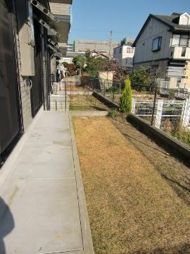 ルミエール並木　庭　1階専用庭