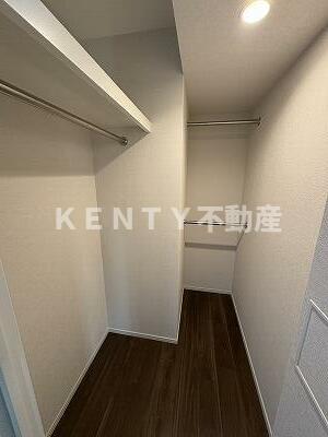 収納　十分な収納スペースがあります