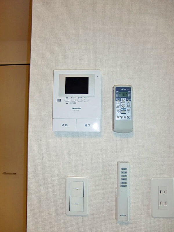 セキュリティ　モニターホン付きで来客時も安心です♪