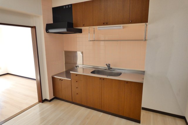 キッチン　ワイドがある大きなキッチンです。