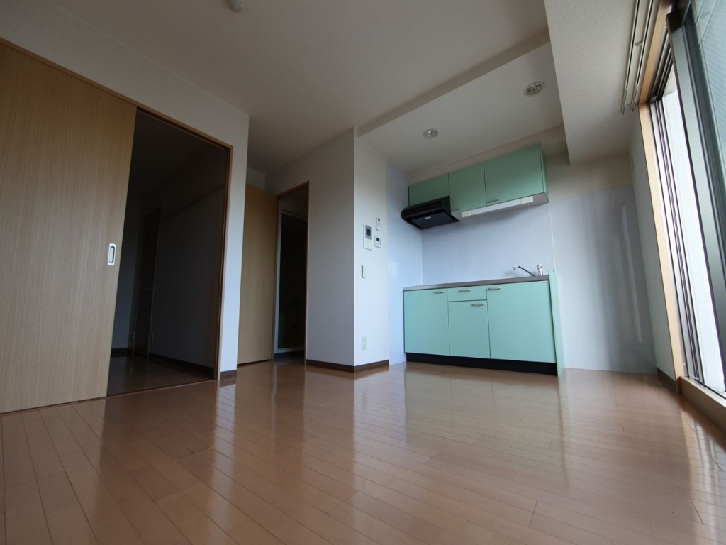 居室・リビング　ＬＤＫ9.5帖　システムキッチン　南面バルコニー