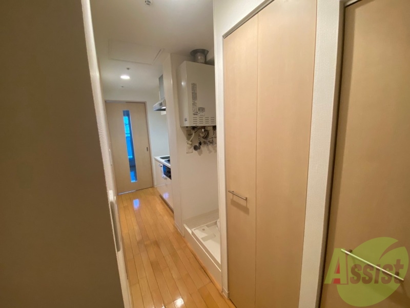 収納　寝室の収納です。部屋がすっきり片付きます。