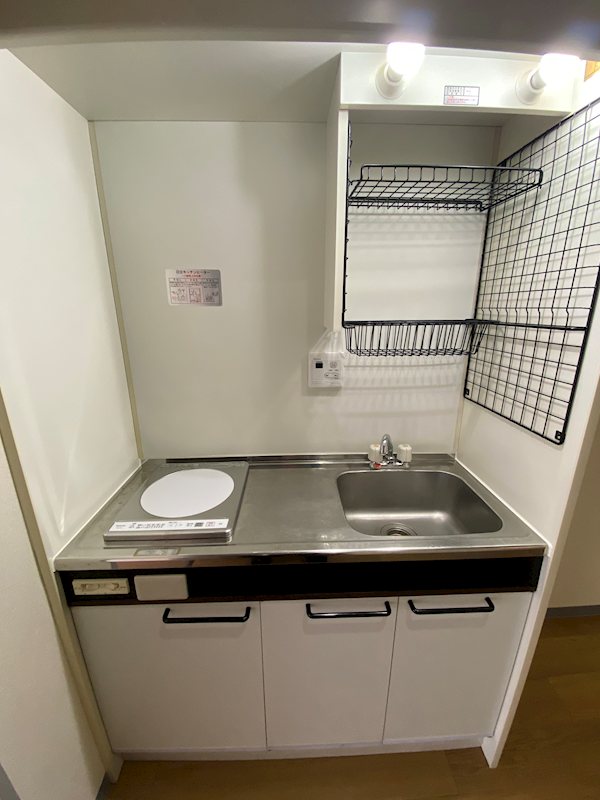 キッチン　１口IHクッキングヒーター地応