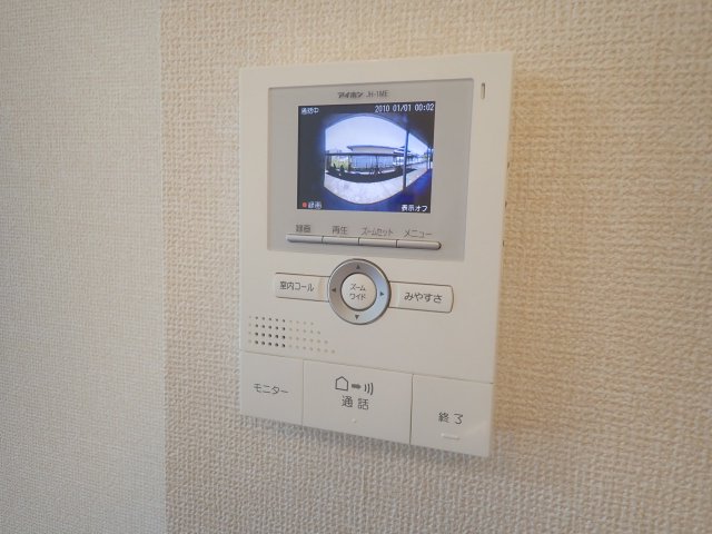 セキュリティ　モニター付インターホン