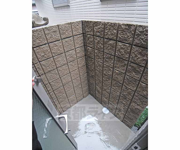 バルコニー　一階のお庭です