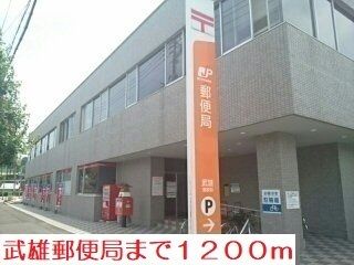 郵便局　武雄郵便局（郵便局）まで1200m