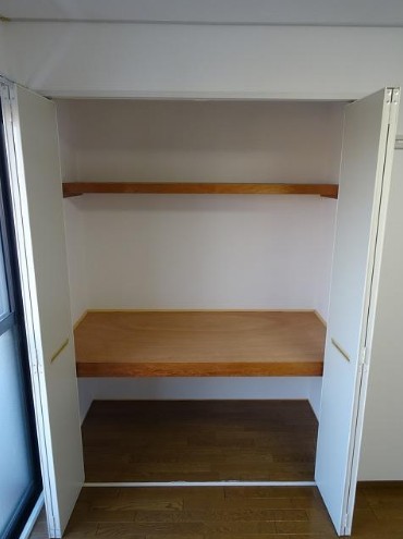 収納　収納の感じは