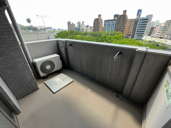 バルコニー　※別部屋の写真です