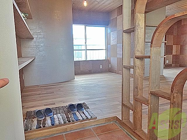 玄関　玄関も余計な段差がなく靴も履きやすくていいですよね♪