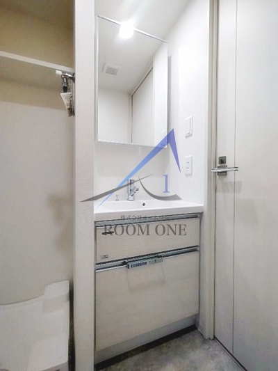 洗面設備　洗面台です。