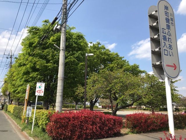 公園　川越市岸町健康ふれあい広場（公園）まで400m