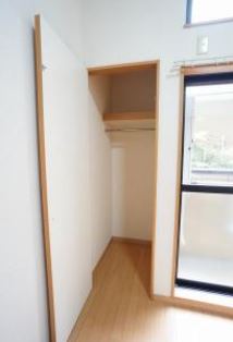 収納　十分な収納スペースがあります