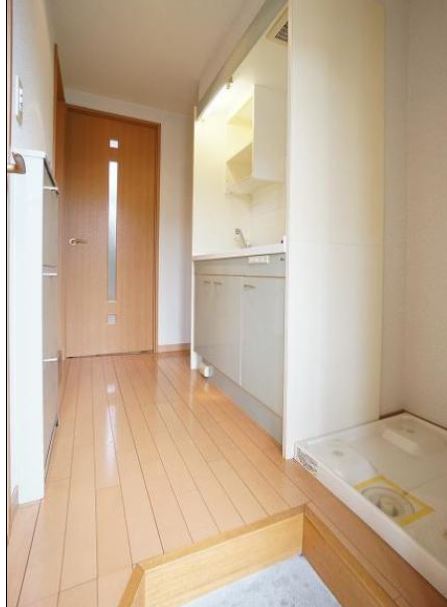 玄関　明るい玄関です