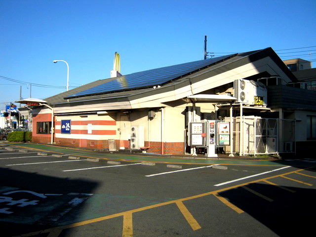 飲食店　マクドナルド 新青梅東大和店（飲食店）まで846m