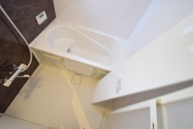 バス・シャワールーム　施工途中
