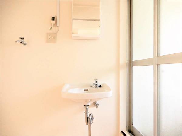 洗面設備　ビレッジハウスの同一物件・同一タイプの間取りの写真です