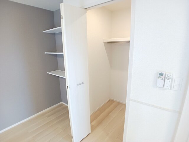 収納　大きなスペースがあり、収納には困りません