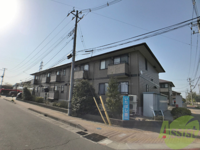 建物外観　多賀城市高橋「クラレンスホワイト１」