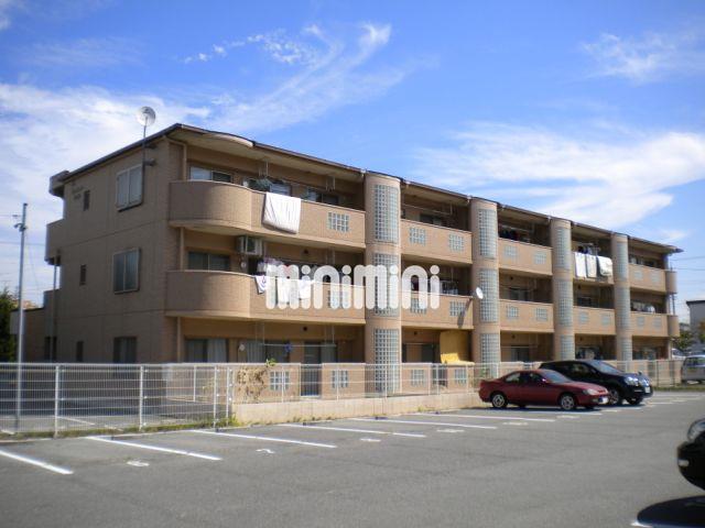 建物外観　ライトブラウンでシックでお洒落な外観です。