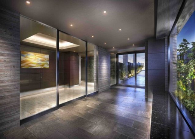 エントランス　パース