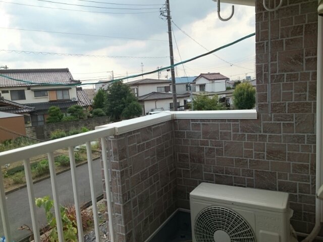 バルコニー　広々としたバルコニーです