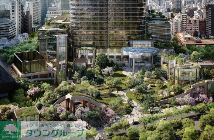 ショッピングセンター　麻布台ヒルズ森JPタワー（ショッピングセンター）まで1040m