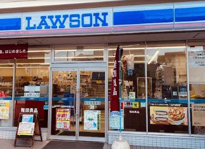 コンビニ　ローソン 綾瀬中央通り店（コンビニ）まで46m