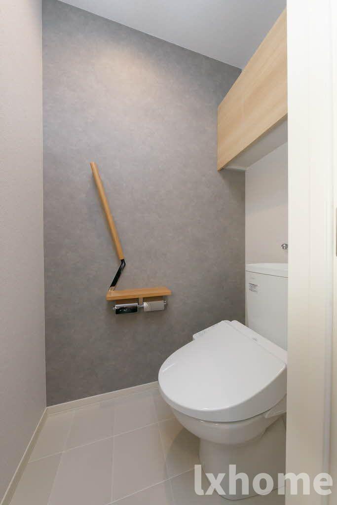 トイレ　ゆったりとした空間のトイレです