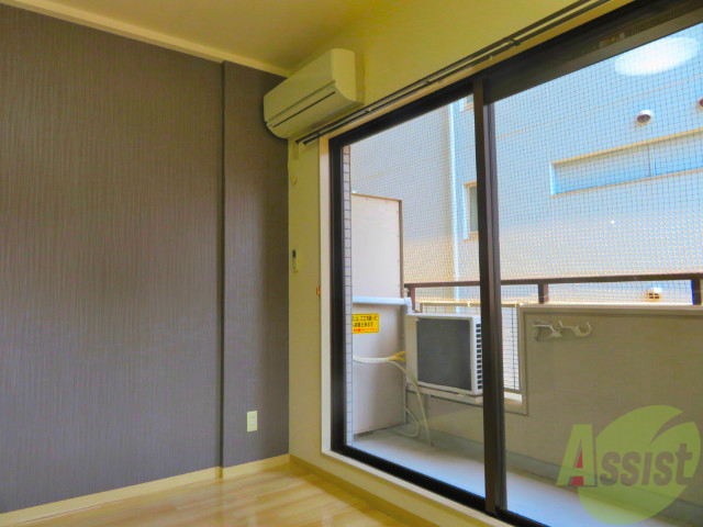 その他設備　エアコンが設置してありますので、寒暖対策もばっちり。