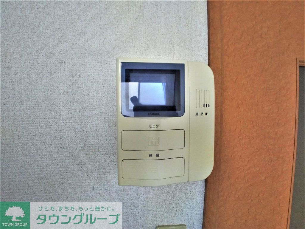 セキュリティ　モニター付きインターフォン