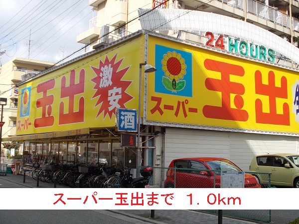 スーパー　スーパー玉出（スーパー）まで1000m