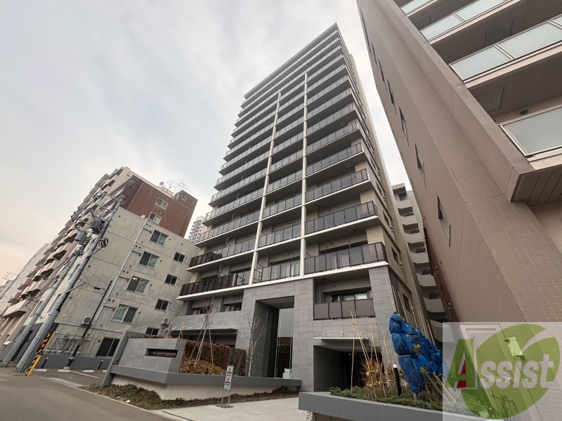 建物外観　札幌市中央区南１１条「デュオヴェール札幌中島公園」