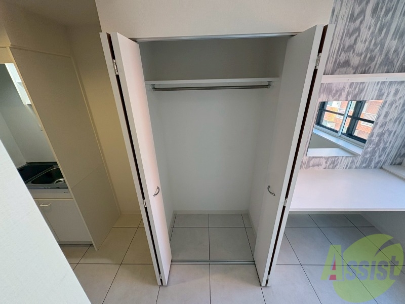 収納　収納もバッチリあるのでお部屋が片付きますよ