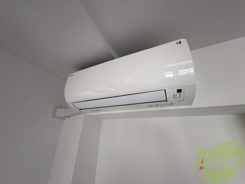 その他設備　こちらはエアコンが設置されております！夏場も快適です！