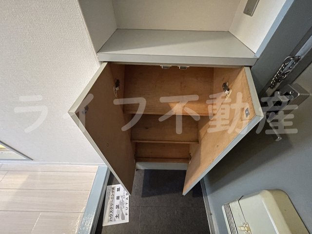 収納　大きなものも収納できそうです