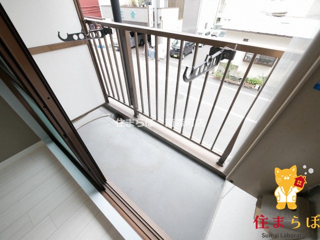 バルコニー　日常使いを想像しながら