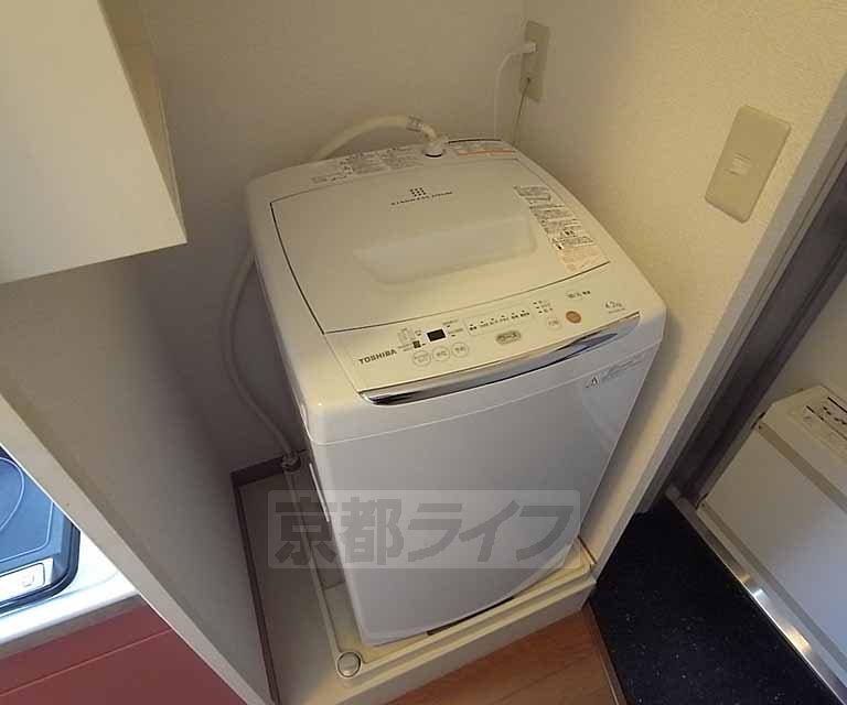 その他設備　洗濯機付きです。