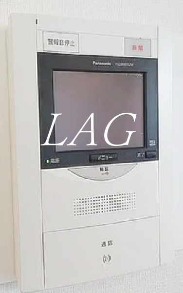 セキュリティ　モニター付きインターホンです。