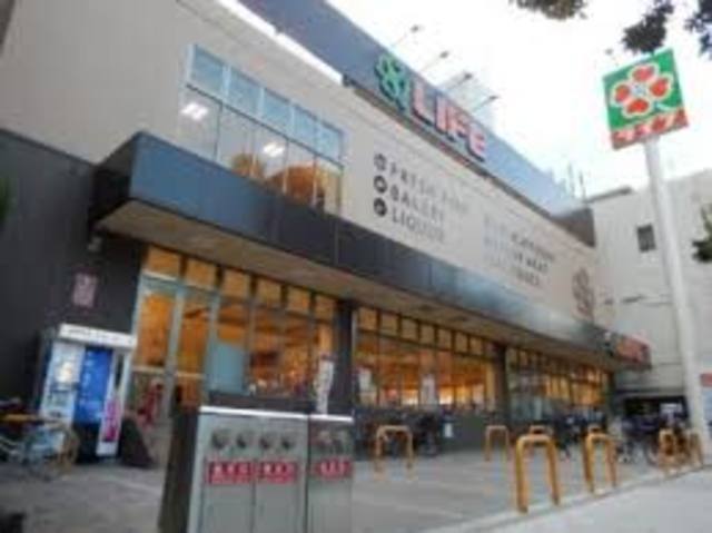 スーパー　ライフ清水谷店（スーパー）まで740m