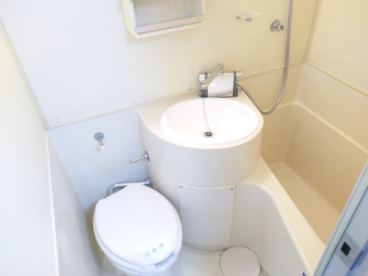トイレ　ゆったりとした空間のトイレです