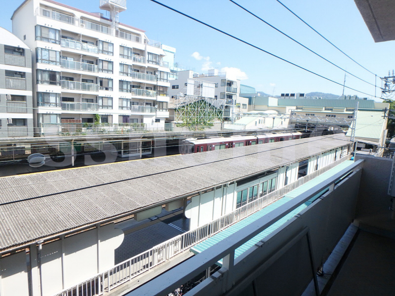眺望　駅前ならではの眺望
