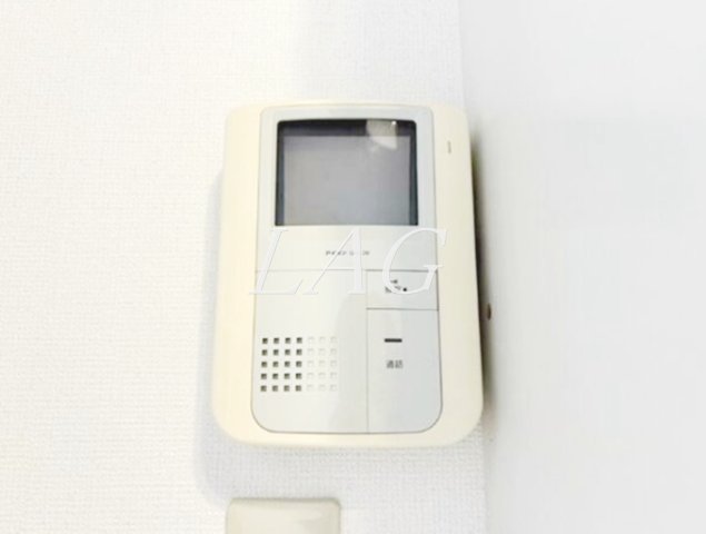 セキュリティ　モニター付きインターホンです。
